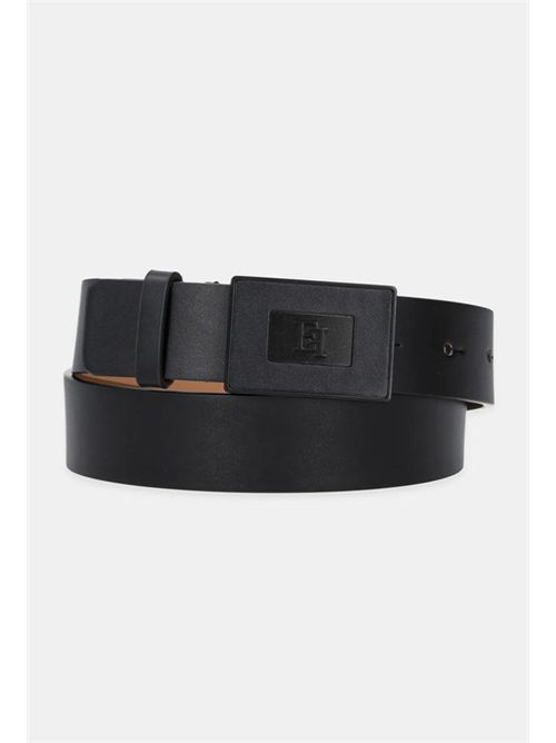 CINTURA CON PLACCA ELISABETTA FRANCHI | CT77S56E2110 Nero